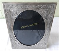 art deco silver photo picture frame epns nice!