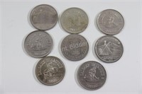 Centennial Calagary & B.C. Dollar Coins