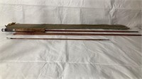 Vintage fly rod with cover