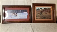 Pair of horse prints