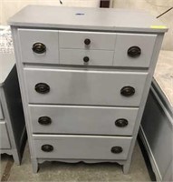 4-DRAWER PAINTED/DISTRESSED CHEST