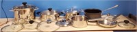 GROUP OF ASSORTED POTS/PANS