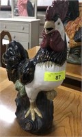 CERAMIC ROOSTER