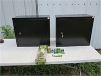 PAIR OF SAFES 10" X 18" X 21" / KEYS INCLUDED
