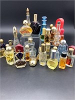 Assorted Miniature Perfume Bottles (30+)
