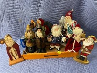 Assorted Santas