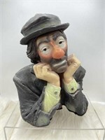 Esco Emmett Kelly Why Me? Chalkware Clown Bust