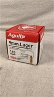 (300)Aguila 115 gr 9mm Luger