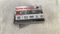 (2 times the bid) Winchester 00 Buck 12 Gauge