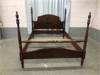ANTIQUE 54" POSTER BED