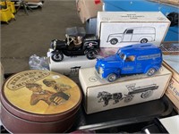 Ertl Collector Trucks & Hershey Tins.