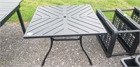 patio table, needs repair