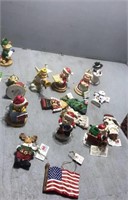 Flat marathon Christmas ornaments