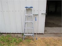 5' STEPLADDER & EXTENDABLE SQUEEGEE