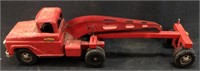VINTAGE TONKA TOY TOWING TRUCK & TRAILER