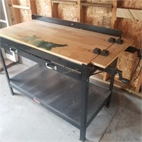 2' X 4' Clark work bench w/drawer