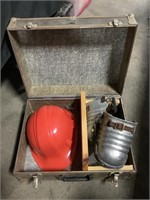 Case W/Hardhat & Foot Guards.