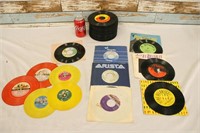 Large Lot of Loose 45s(a few are sleeved)