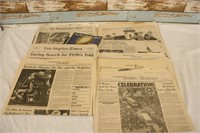 Vintage Newspaper Lot #2