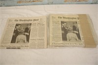 Washington Post Papers Featuring RBG