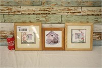 Lot of 3 Bird Themed Pictures