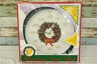 Christmas Carol Clock ~ NIB