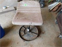 Rolling shop chair