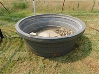 Poly water tank, 6'x26"