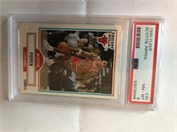 1990 Fleer Scottie Pippen #30 PSA 8