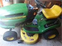 John Deere 42" cut,  riding mower