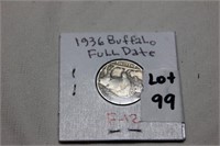 1936 Buffalo Nickle