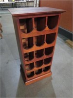 SOLID WOOD WINE RACK