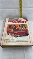 Chilton auto repair manual 1980-1987