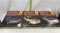 Assorted Haynes Toyota repair manuals