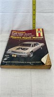 Haynes Chevrolet repair manual