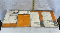 Assorted Case operator manuals