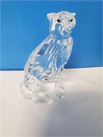 SWAROVSKI CRYSTAL FIGURINE COUGAR