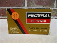 5 Federal 12 Gauge 2 3/4" Slugs