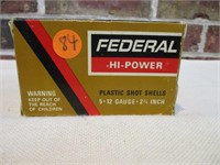 3 Federal 12 Gauge 2 3/4" Slugs