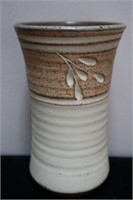 Signed Downey Pottery PEI Vase 5.5" high