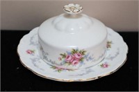 Royal Albert Tranquillity covered butter dish