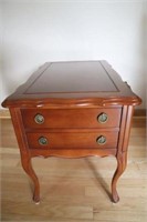matching French Provincial 2 drawer end table