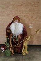 Quality Large Santa 37" high very good condition
