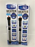 New 2-pack aquarium heaters H-200 100W