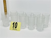 (10) Fostoria Highball Glasses