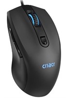 New ORIA Wired Optical Mouse, Ergonomic