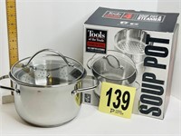 Soup Pot / Steamer Stainless