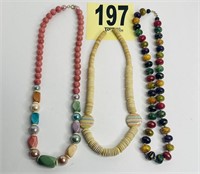 (3) Women's Necklaces