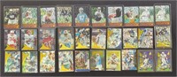 Assorted Pinnacle Trophy Edition Football Cards