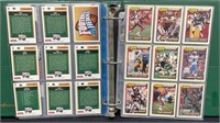 Assorted Football Cards in Binder